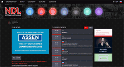 Desktop Screenshot of nationaldanceleague.ru